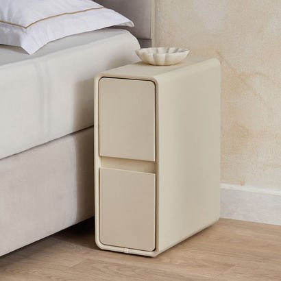 Compact Scanno 2-Drawer Night Stand End Table