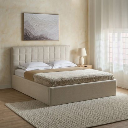 Island Ultima Upholstered King Bed - 180x200 cm