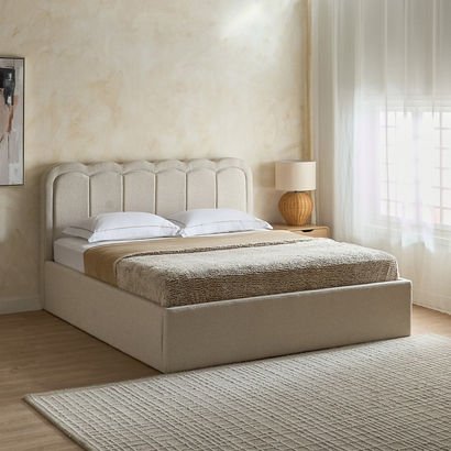 Island Luxen Smart Upholstered King Bed - 180x200 ...
