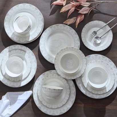 Premia Sandra 18-Piece Dinner Set - Serves 6