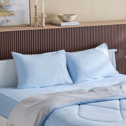 Derby 3-Piece Reversible Microfiber Super King Com...