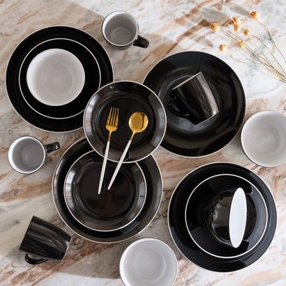 Elegenza 16-Piece Dinner Set - Serves 4