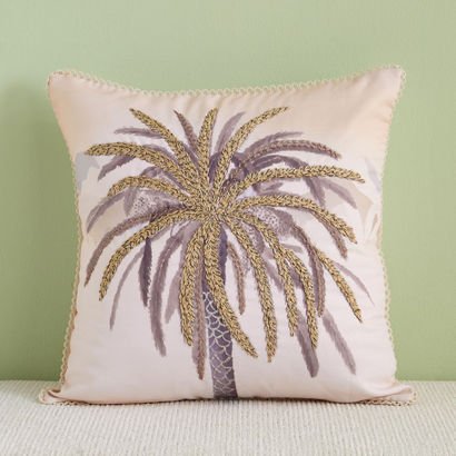 Sahara Oasis Palm Filled Cushion - 50x50 cm