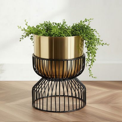 Vista Ace Premium Metal Planter Stand - 18x26 cm