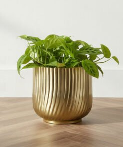 Vista Ace Premium Metal Planter - 19x19 cm