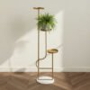 Vista-Ace 3-Tier Premium Metal Planter Stand with ...