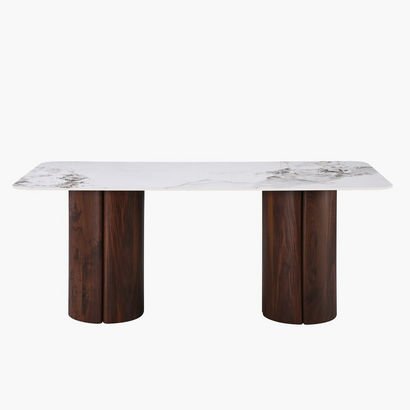 Mayra 6-Seater Sintered Stone Top Dining Table