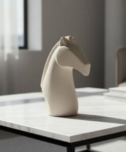 Audrey Eden Decorative Ceramic Horse Accent - 13.5...