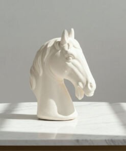 Audrey Eden Decorative Ceramic Horse Accent - 18x8...
