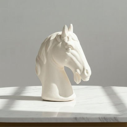 Audrey Eden Decorative Ceramic Horse Accent - 18x8...