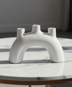 Audrey Eden Decorative Ceramic Vase - 36x6.5x7.5 c...