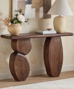 Cavon Lumi Solid Wood Console Table