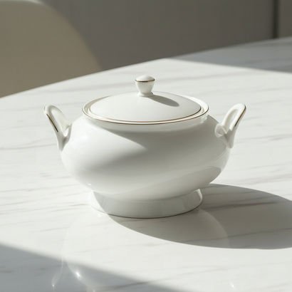 Ivory Soup Tureen - 3 L