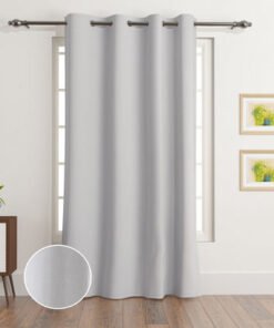 Bristol Shay Extra Long Single Blackout Curtain - ...