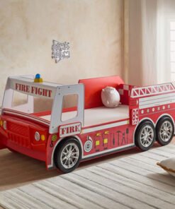 Halmstad NXT Fire Truck Single Car Bed - 90x190 cm