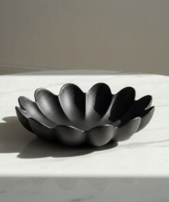 Alora Monochrome Decorative Bowl - 25.5x25.5x7 cm
