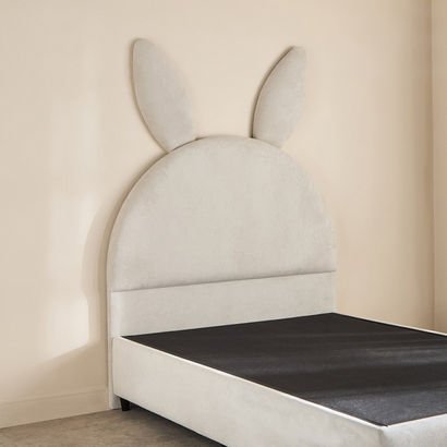 Ivory Hopper Upholstered Twin Headboard - 120x200 ...