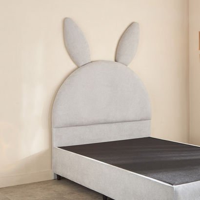 Ivory Hopper Upholstered Twin Headboard - 120x200 ...