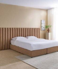 Curvy Brooks Extended Headboard Queen Upholstered ...
