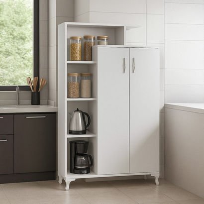 Modulix Derby 2-Door Multipurpose Cabinet with Ope...