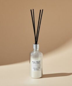 Rimal Leather and Wood Reed Diffuser - 100 ml