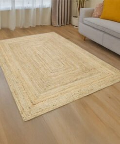 Natura Hand Braided Jute Rug - 150x220 cm