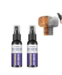 Rust Remover Spray, Multi-Purpose Rust Remover Rust Inhibitor Derusting Spray, Rustout Instant Remover Spray, Anti Rust Inhibitor Derusting Spray, Car Maintenance Cleaning Rust Dissolver 50ml -2pcs