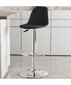DubaiGallery Bar Stools Nordic Bar Chair Light Luxury Home Island Golden Bar Stool Modern Minimalist High Chair Bar Chair Back Bar Stool