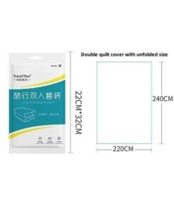 Disposable Bed Sheet Quilt Cover Four-piece Travel Bedding Pillowcase Travel Homestay Hotel Supplies Massage Massage-Color:Ty Disposable Double Bed Sheets
