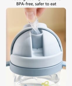 Alternative view of Super ZYouth 2PCS Baby Sippy Cups with Straw, Baby Water Bottle, Training Cup with Handles for Toddlers, Boys and Girls