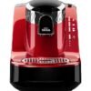 Arzum OKKA Turkish Automatic Coffee Machine OK002 Red/Chrome – 1L, Dual Cup ,Slow Brew, Automatic Brew, Rich Foam, Coal Taste , Self-Cleaning 1 L 710 W OK002 / OK002-N Red/Chrome