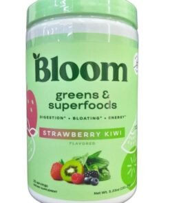 Bloom Nutrition Greens and Superfoods, Strawberry Kiwi - 5.33 oz