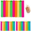 HAWAWA 30pcs Plastic Sealing Clips for Food and Snack Bag Colorful Food Fresh Keeping Clips Reusable Chips Bread Bag Clamp Sealer for Kitchen Food Storage and Organization (6.4cm, 10.8cm)