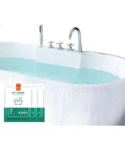 JAJALIN Disposable Bath Sacks For Bathtub, Set Of 3, Hotel-Grade Thick Bath Bags, Individually Wrapped, Enlarged Bath Tub Covers