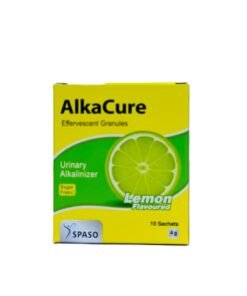 SPASO Alkacure Lemon Effervescent Granules Sachets 10s
