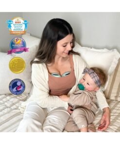 MomMed S21 Wearable Pump - Smart Display, Leak-Proof Design, Hands-Free Double Portable Electric Pump with 3 Mode &12 Levels - 24mm Shield & 6 Pairs  (17mm, 19mm, 21mm) - Image 3