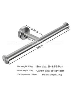 Bluejw New Double Roll Perforated Tissue Rack Toilet Paper Rack Toilet Towel Rack Hotel Bedroom Coat Rack In Stock