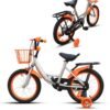DBLEW Kids Bike 12-18-Inch, Bicycle For Kids With Training Wheels, Adjustable Seat,