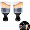 T NEWFUN Car Interior Detailing Brush,Soft Bristle Cleaning Brush Car Detailing Brush Dusting Brush,Car Interior Cleaning Tool,Auto Detail Brush Car Dash Duster Brush ，Scratch Free 2Pcs