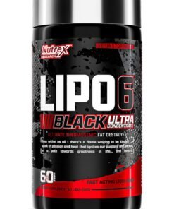 Nutrex Research Lipo-6 Black Ultra Concentrate Dietary Supplement 60 Capsules