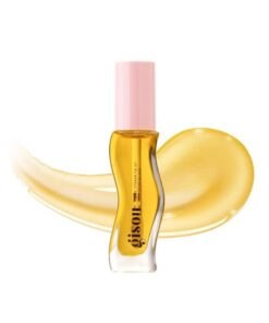 Gisou Honey Infused Hydrating Lip Oil, Nourishing Moisturizer for Dry Lips, High Shine, Smooth Finish, Clear Golden Glow, Fresh Honey Scent, 8ml