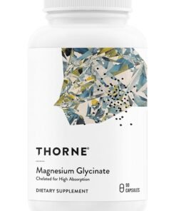 Thorne Magnesium Glycinate - Chelated high absorption, Dietary Supplements | 90 Capsules
