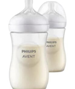 Philips Avent Natural Response Baby Feeding Bottle 260Ml | 2 Bottles | No.1 Brand Recommended by Moms Worldwide |Natural Response Technology Mimics Breastfeeding | Uniquely Designed Nipple Releases Milk Only When Baby Drinks