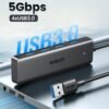 Ugreen USB Hub 3.0 4 Ports Multiport Adapter Ultra Slim Data Hub USB A Splitter [Charging Not Supported] Multiple USB Extension for Laptop,Desktop PC,Xbox,PS5,Mouse,Keyboard,Flash Drive,Printer-15CM |