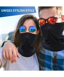 MOMENT Neck Gaiter Face Cover Scarf, Sun Dust Protection Neck Gaiter Breathable Elastic Face Scarf Reusable UV Protection Mask for Hot Summer Cycling Hiking Fishing - Image 3
