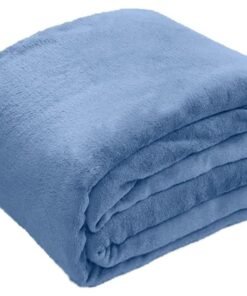 T G H Flannel Fleece Double Size 220x240cm for All Season Fluffy Blanket Warm Bed Blanket Throw for Sofa & Bed Comfortable and Soft Blanket