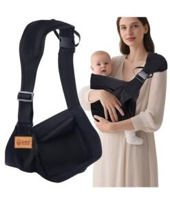 Happy D Baby Carrier, Portable Toddler Sling Adjustable Baby Sling Carriers from Newborn Baby Wrap Carrier, Comfortable Portable Breathable Carrier Wrap for Newborn, Infant, Toddler, 0-36 Months