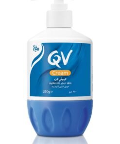 QV Rich Moisturizing Cream 250g Pump - Daily Hydration for Dry, Sensitive, Eczema-Prone Skin, Fragrance-Free, pH Balanced, Squalene Enriched Body And Face Cream" 250grams