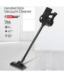 Olsenmark Handheld Stick Vacuum Cleaner With Dust Bag Capacity, Low Noise 0.5 L 800 W OMVC1857 Black