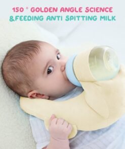 URbazaar Baby Self Feeding Cushion, Baby Self Feeding Pillow, Breast Feeding Pillow, Baby Feeding Bottle Holder, Baby Organic Cotton - Image 3